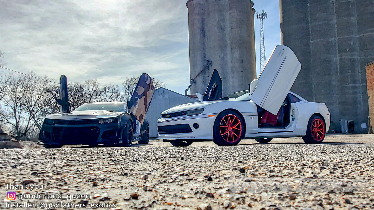 Chevrolet Camaro 2010-2015 Vertical Lambo Doors Kit VDCCHEVYCAM10