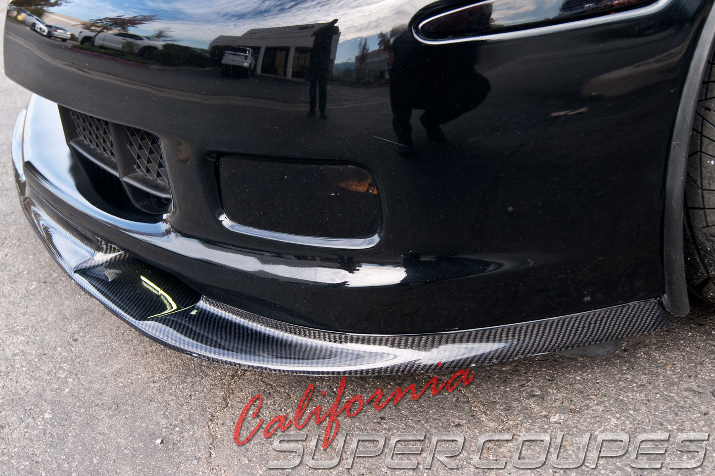 Front Splitter for Chevrolet Corvette C6, Z06, ZR1, and Grand Sport