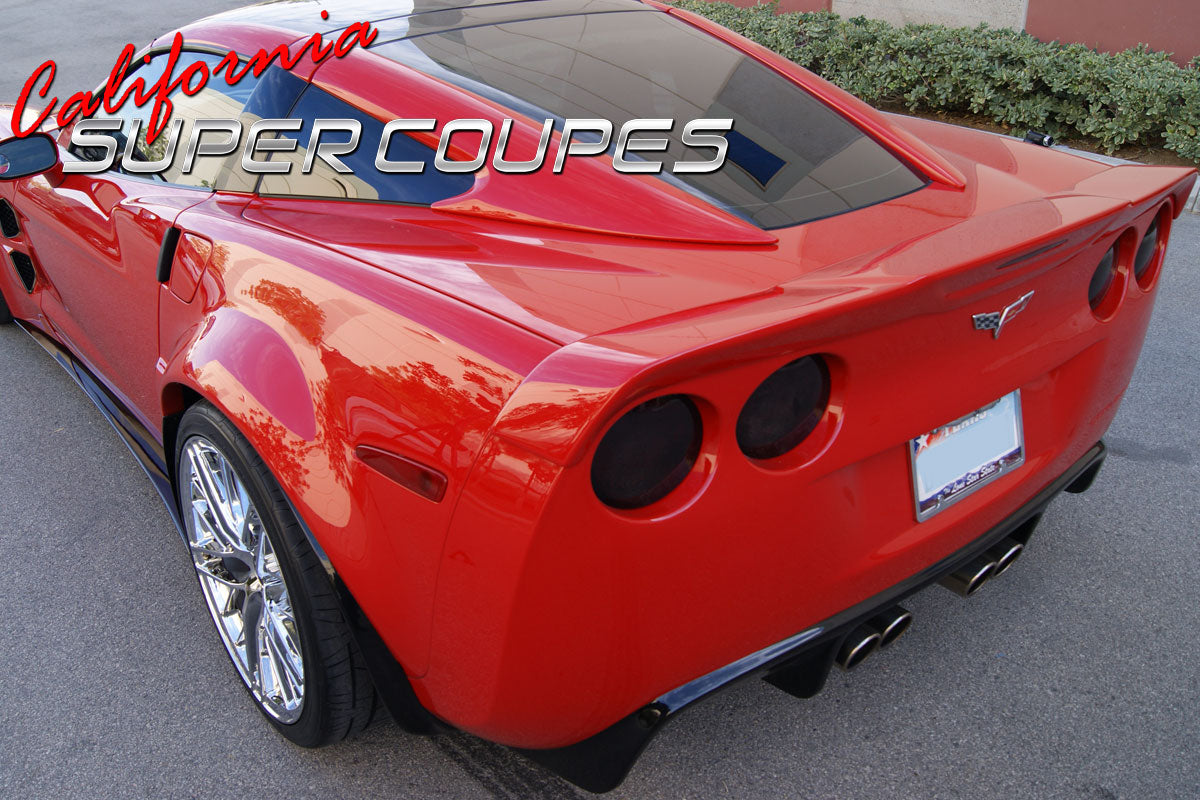Exhaust Diffuser V2 (Use with stock 4 Exhaust Tips) for Chevrolet Corvette C6
