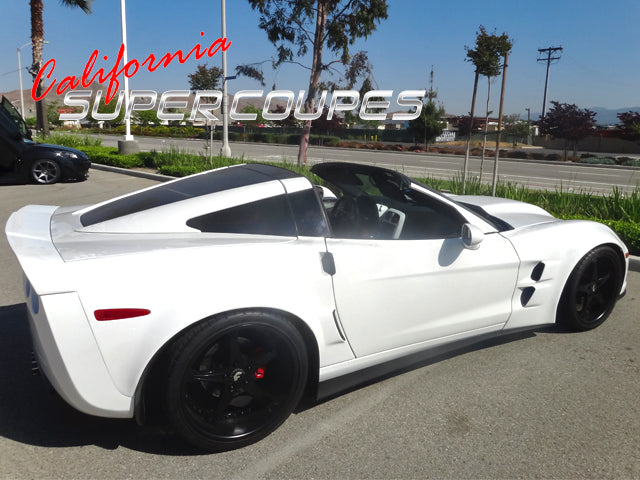 Front Fenders ZLR Super Wide ZR1 Style w/ Liners for Chevrolet Corvette C6