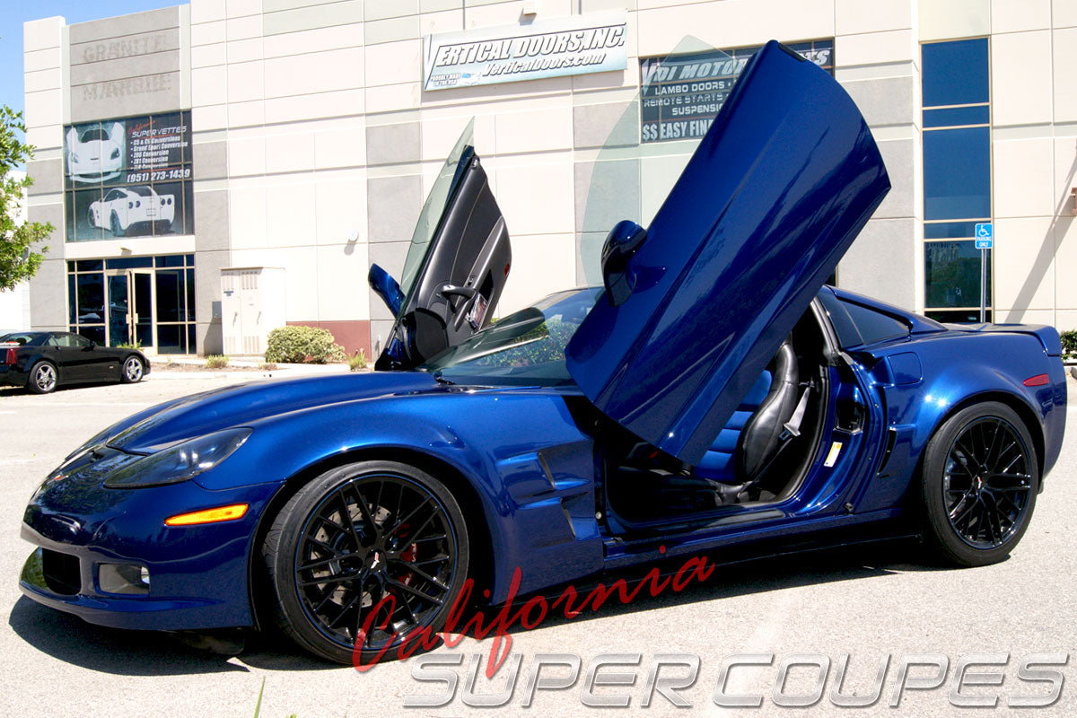 Front Fenders ZLR Super Wide ZR1 Style w/ Liners for Chevrolet Corvette C6