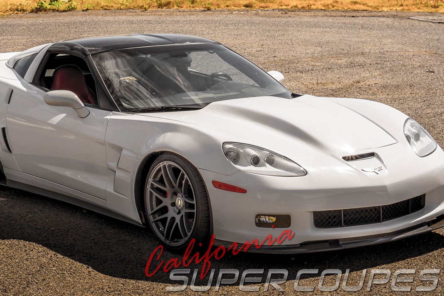 Front Fenders ZLR Super Wide ZR1 Style w/ Liners for Chevrolet Corvette C6