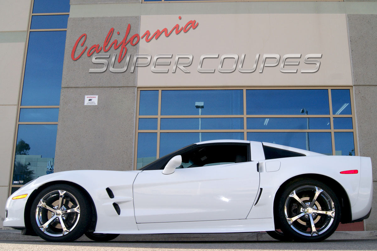 Front Fenders ZLR Super Wide ZR1 Style w/ Liners for Chevrolet Corvette C6