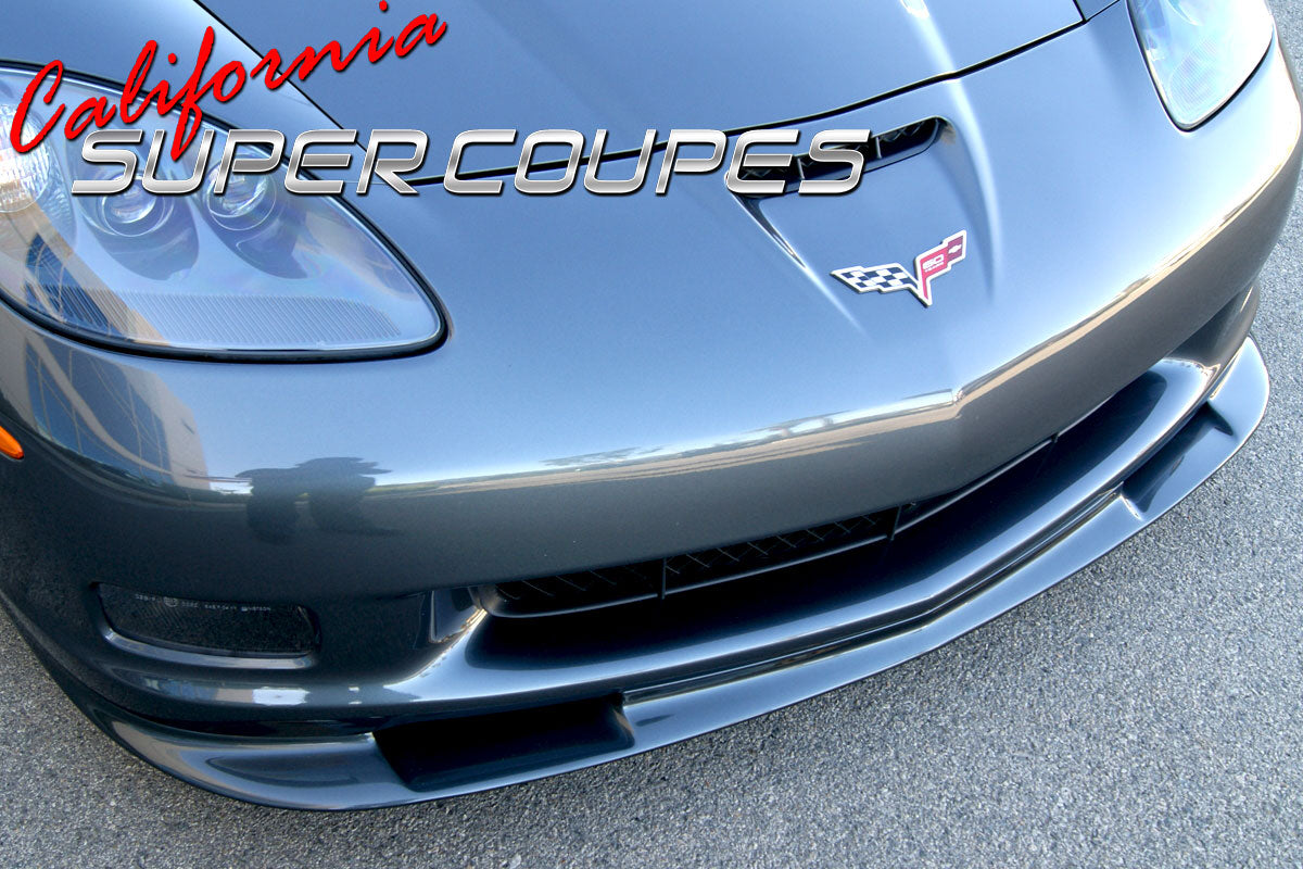 Front Splitter for Chevrolet Corvette C6, Z06, ZR1, and Grand Sport