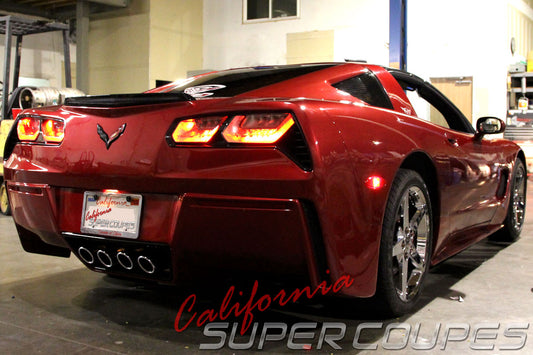 Chevrolet Corvette C5 to C7 Rear Bumper Conversion for the C5 Vette