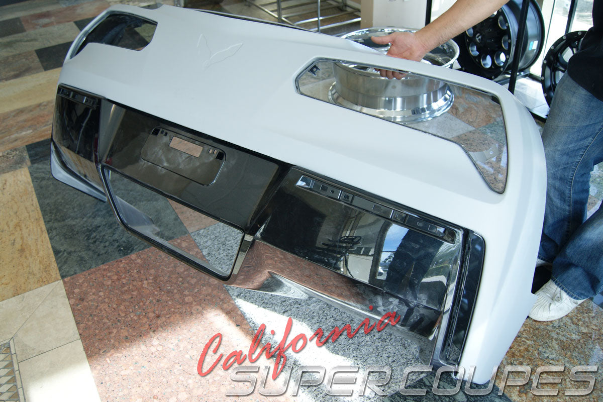 Chevrolet Corvette C5 to C7 Rear Bumper Conversion for the C5 Vette