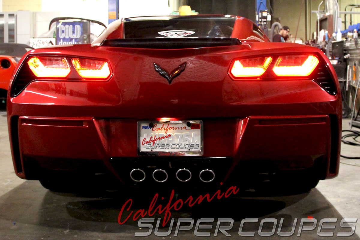 Chevrolet Corvette C5 to C7 Rear Bumper Conversion for the C5 Vette
