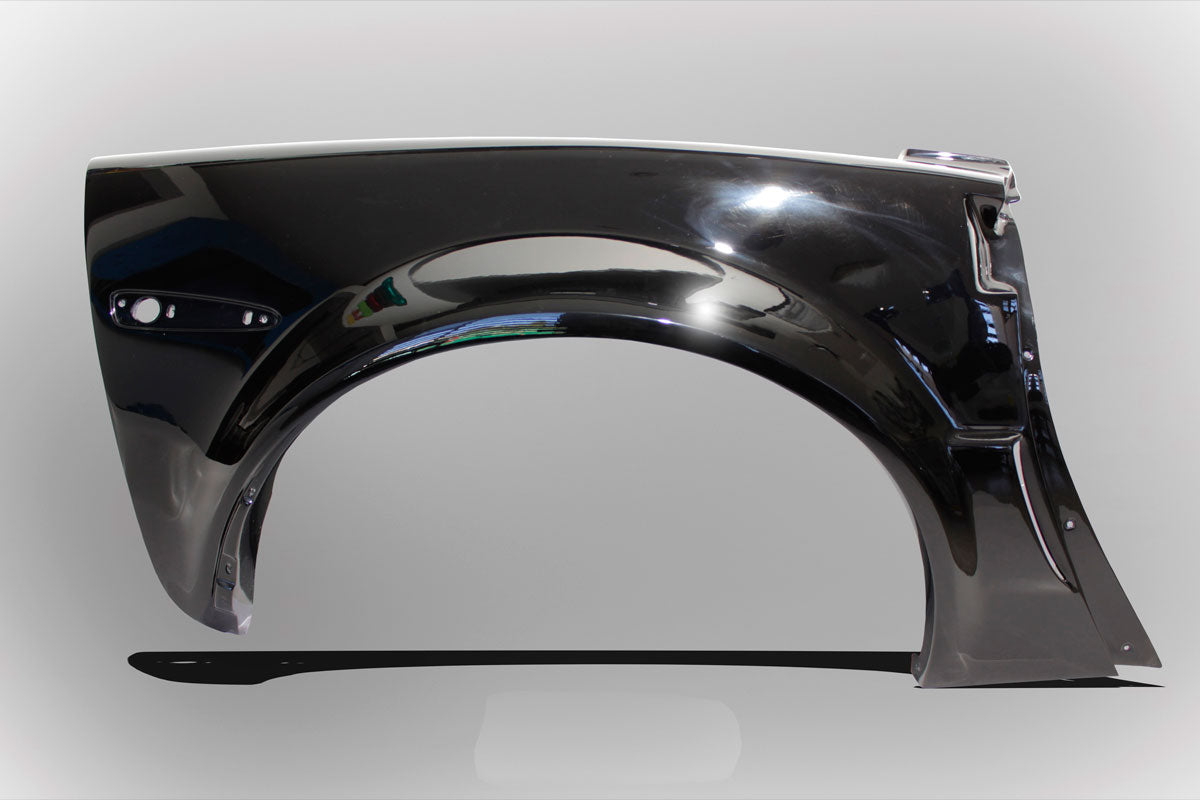 Rear Quarters ZLR Super Wide ZR1 Style for Chevrolet Corvette C6 Convertible