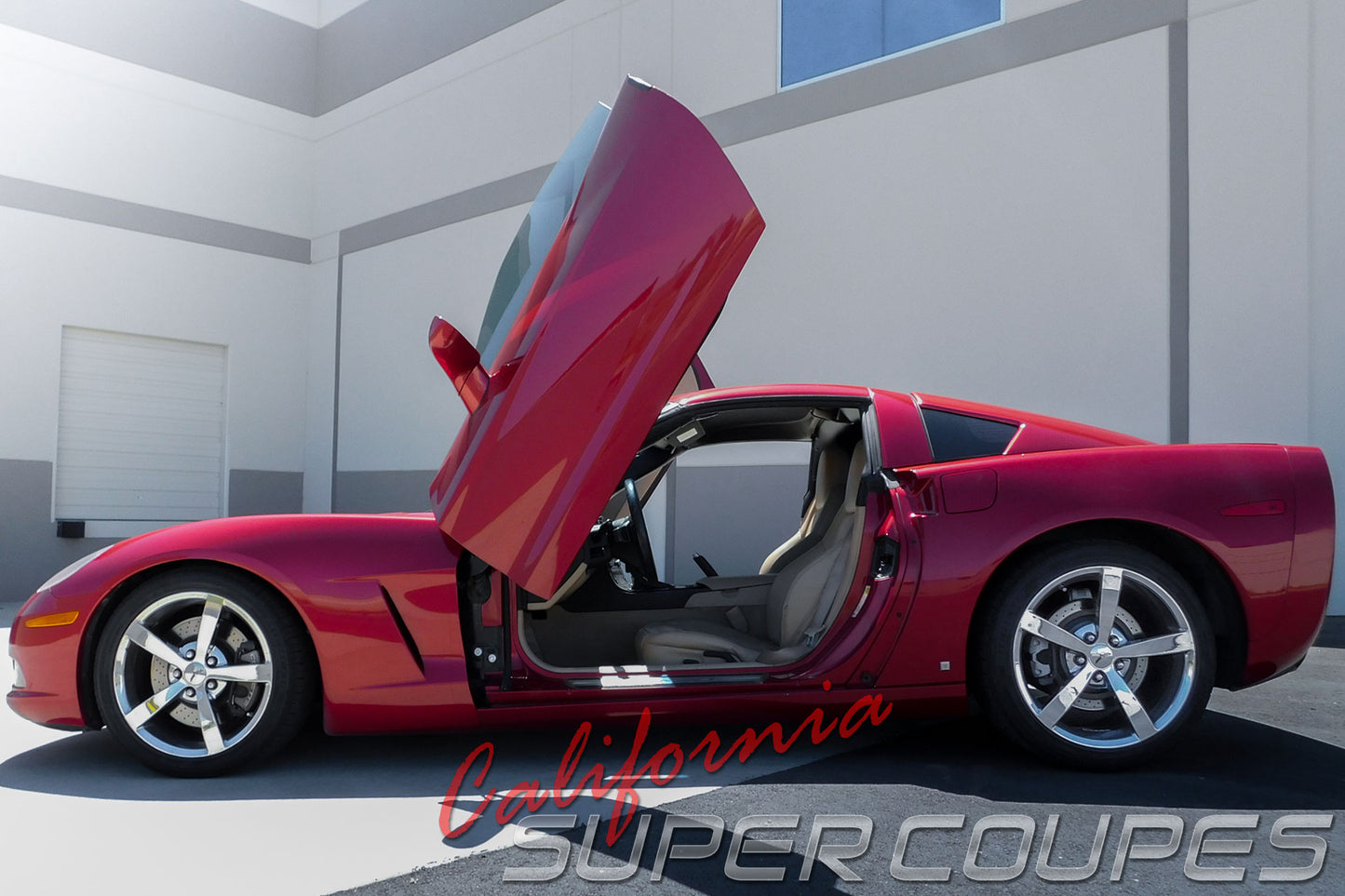 Window Rails for Chevrolet Corvette C6 (2 versions available)
