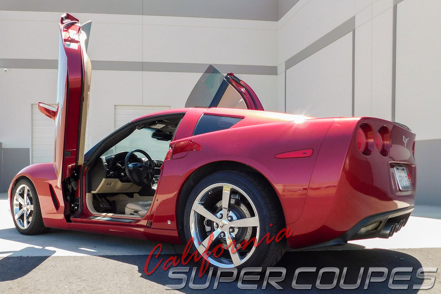 Window Rails for Chevrolet Corvette C6 (2 versions available)