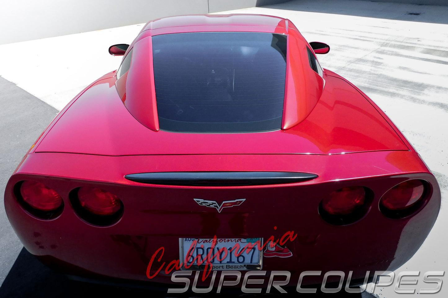 Window Rails for Chevrolet Corvette C6 (2 versions available)