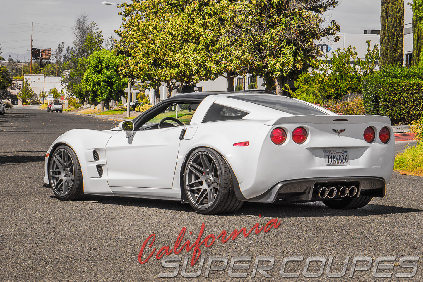 Window Rails for Chevrolet Corvette C6 (2 versions available)