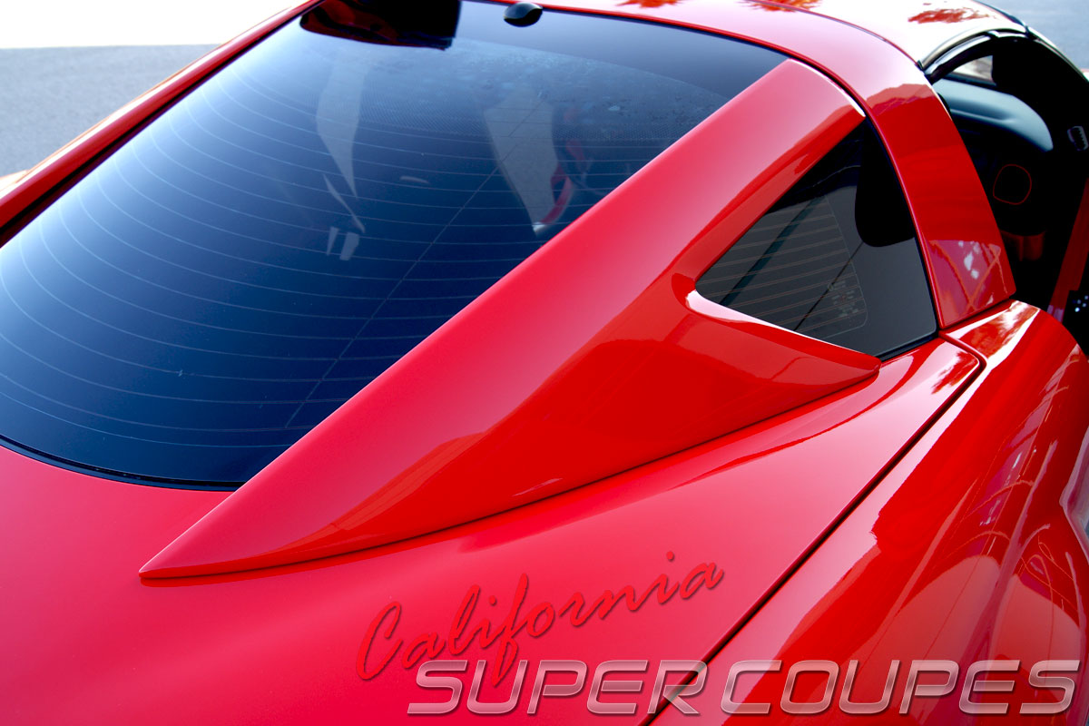 Chevrolet Corvette C5 Window Rails