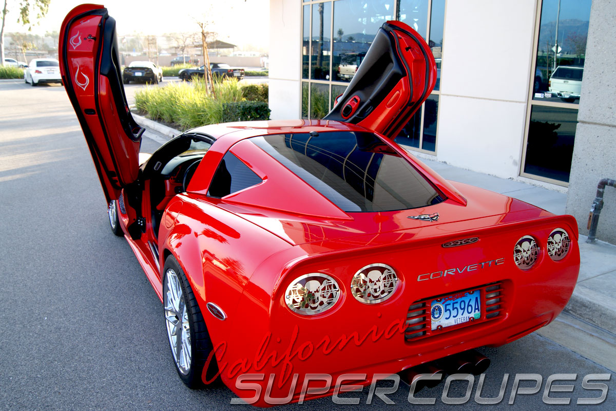 Chevrolet Corvette C5 Window Rails