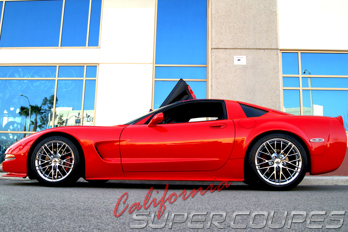 Chevrolet Corvette C5 Window Rails