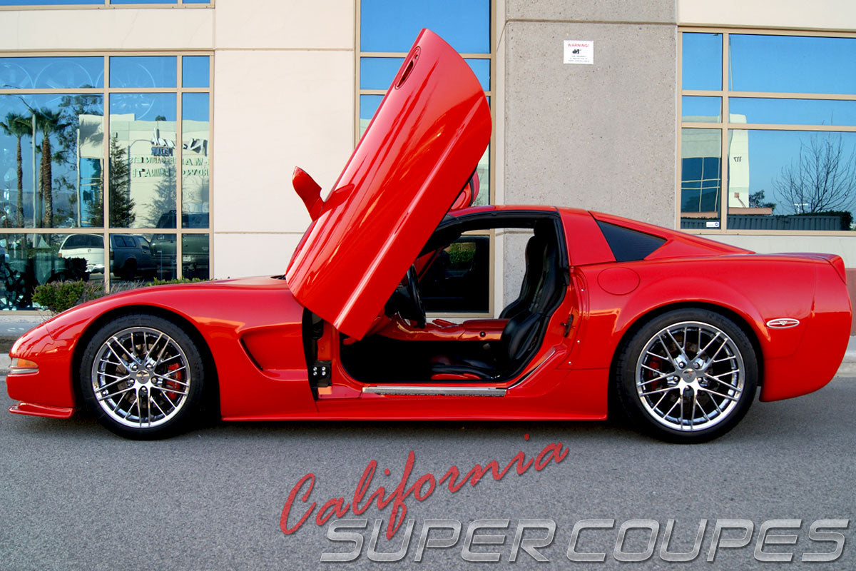 Chevrolet Corvette C5 Window Rails