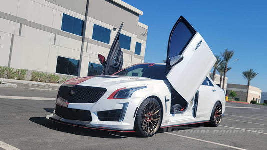 Cadillac CTS 2014-2019 4DR Vertical Lambo Doors Kit VDCCADCTSV1419