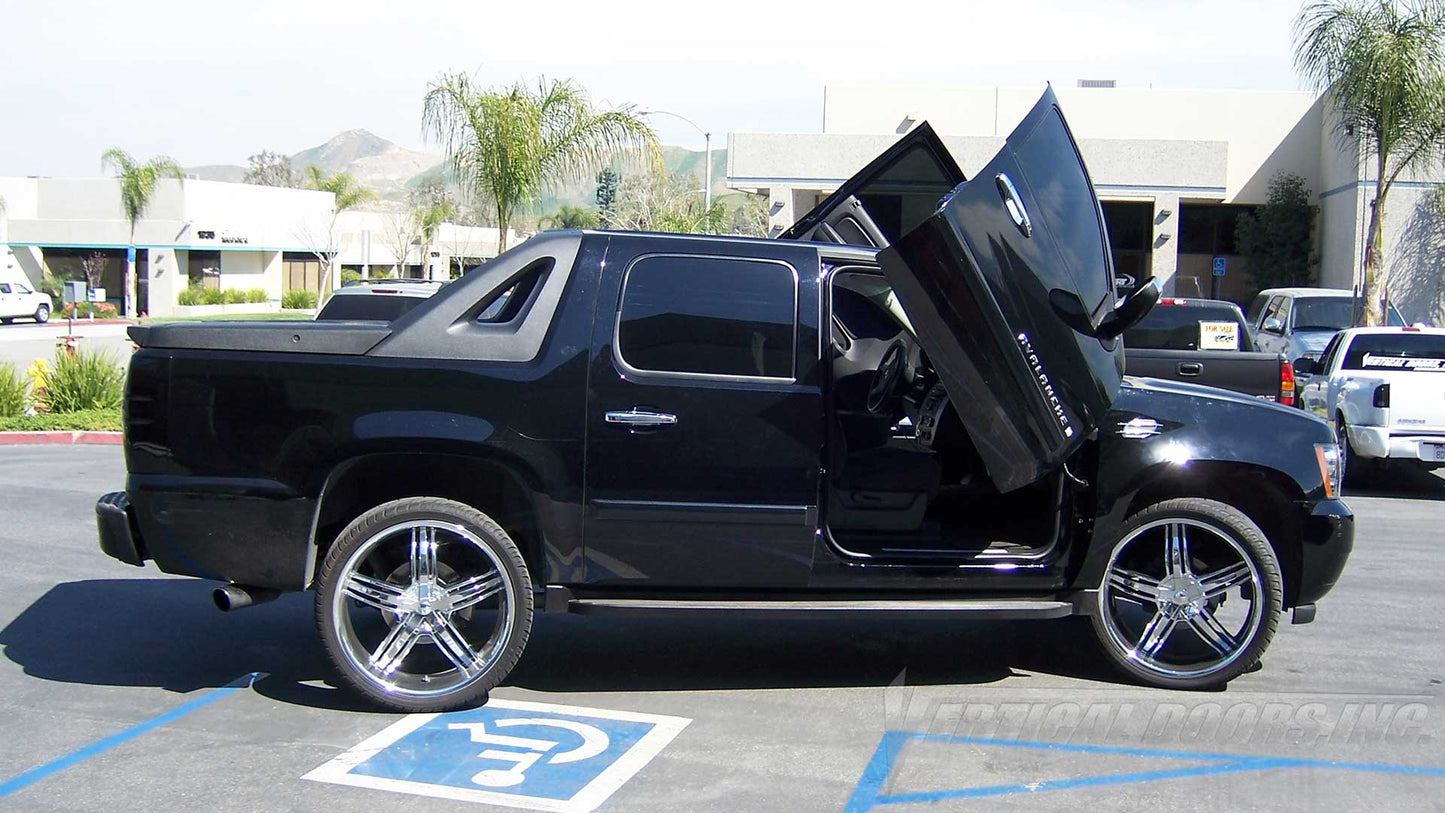 Chevrolet Avalanche 2007-2010 Vertical Lambo Doors Kit VDCCHEVYAVAL07