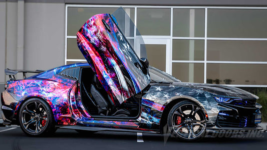 Chevrolet Camaro 2016-2023 Vertical Lambo Doors Kit VDCCHEVYCAM16