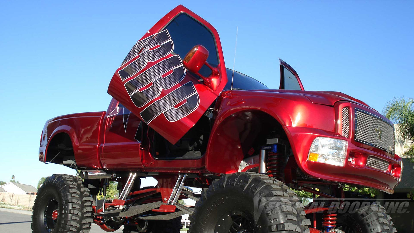 Ford F250/F350/F450/F550 Super Duty 1999-2016 Vertical Lambo Doors Kit VDCF3509910