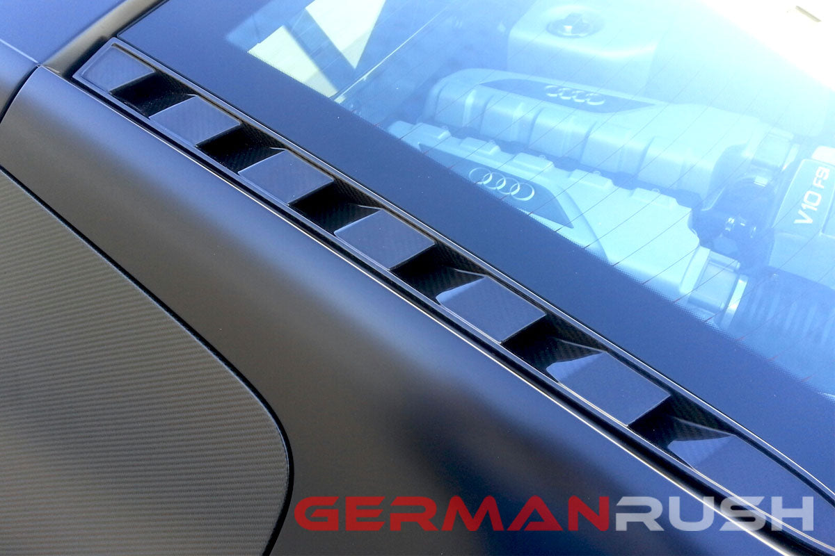 Rear Vents Coupe in Carbon Fiber for Audi R8 2007-2014