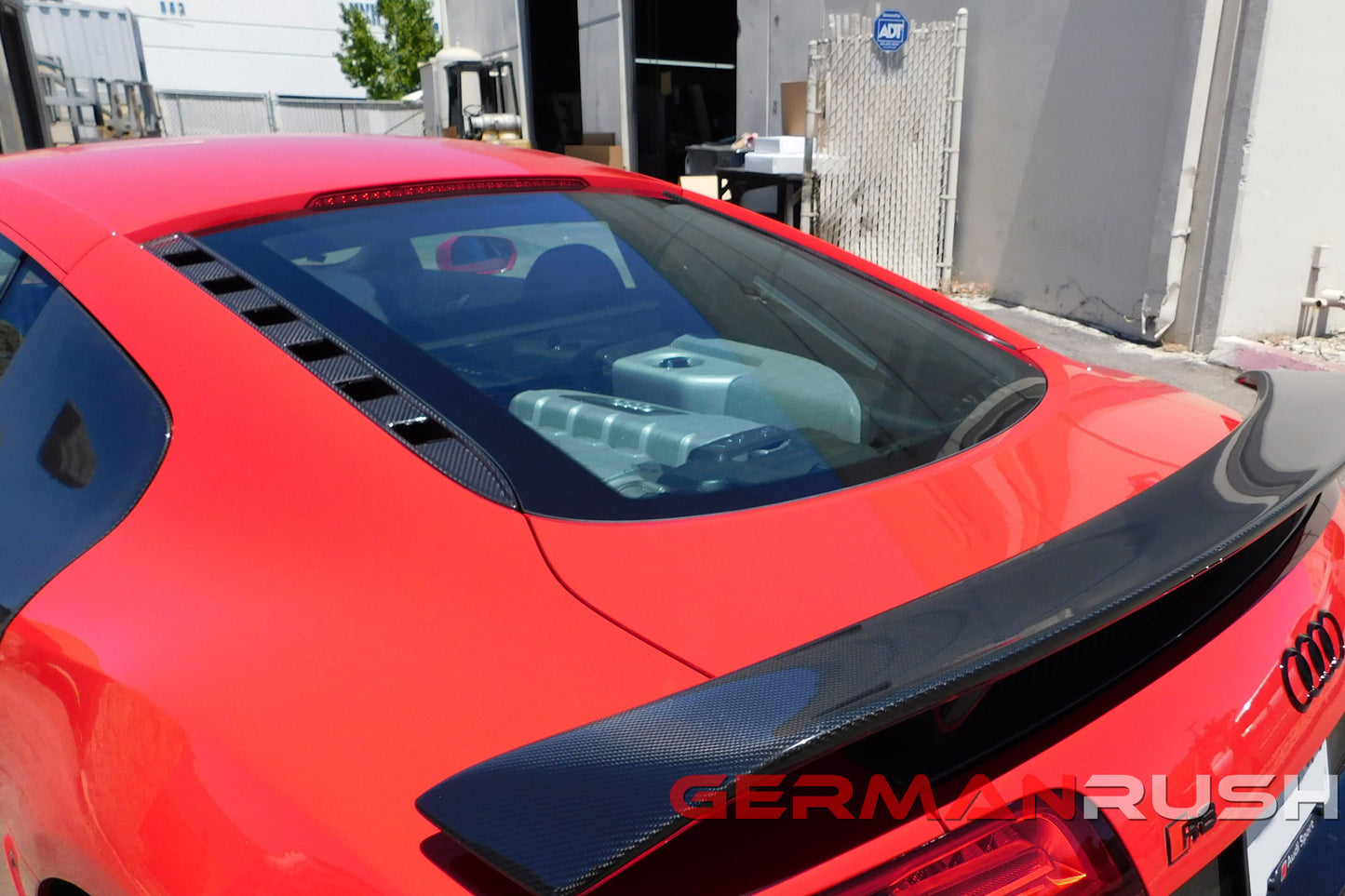 Rear Vents Coupe in Carbon Fiber for Audi R8 2007-2014