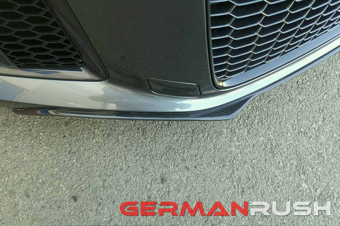 Front Splitter for Audi R8 2016-2018 in Carbon Fiber or Fiberglass