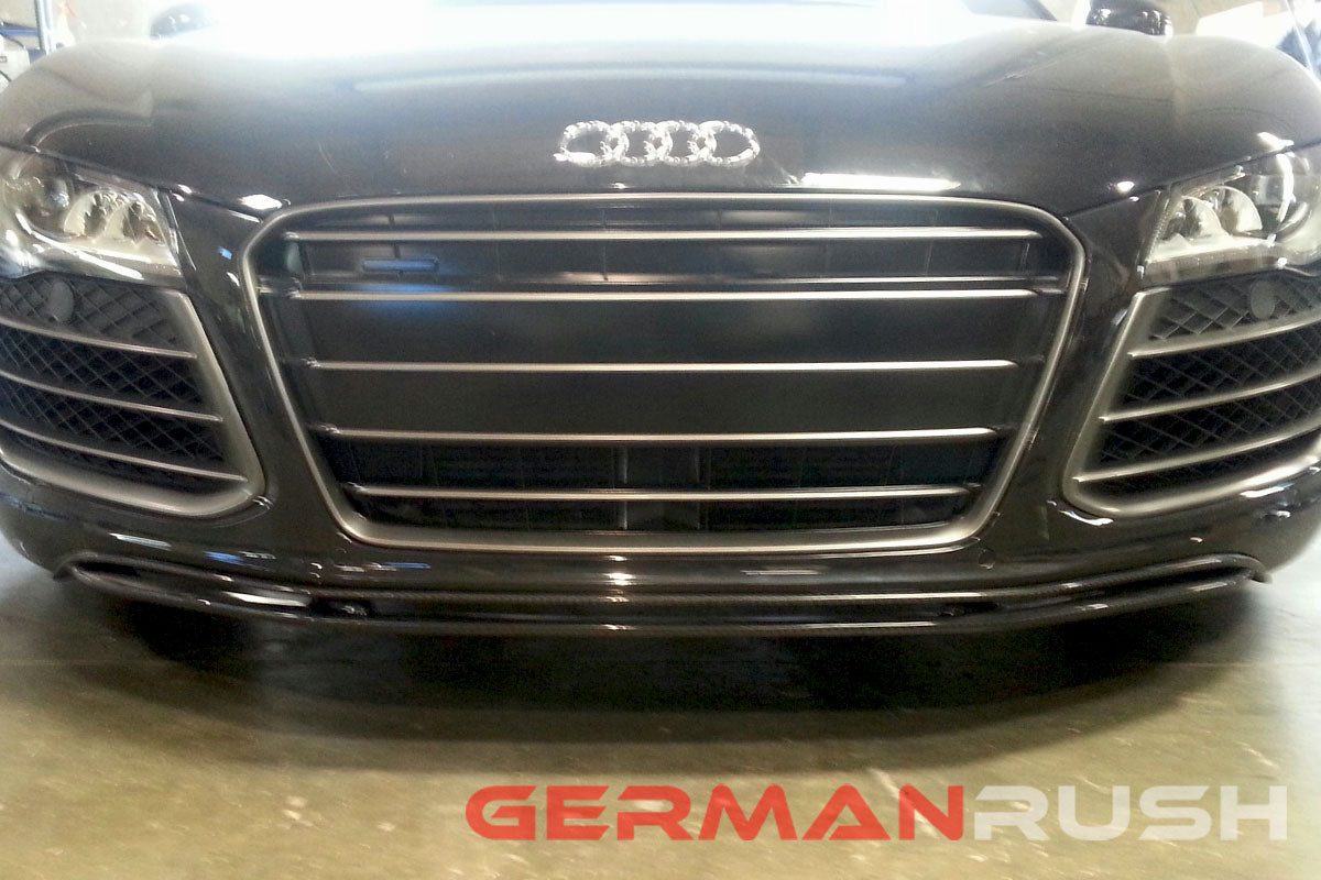 Front Splitter GT Style for Audi R8 2007-2015 in Carbon Fiber or Fiberglass