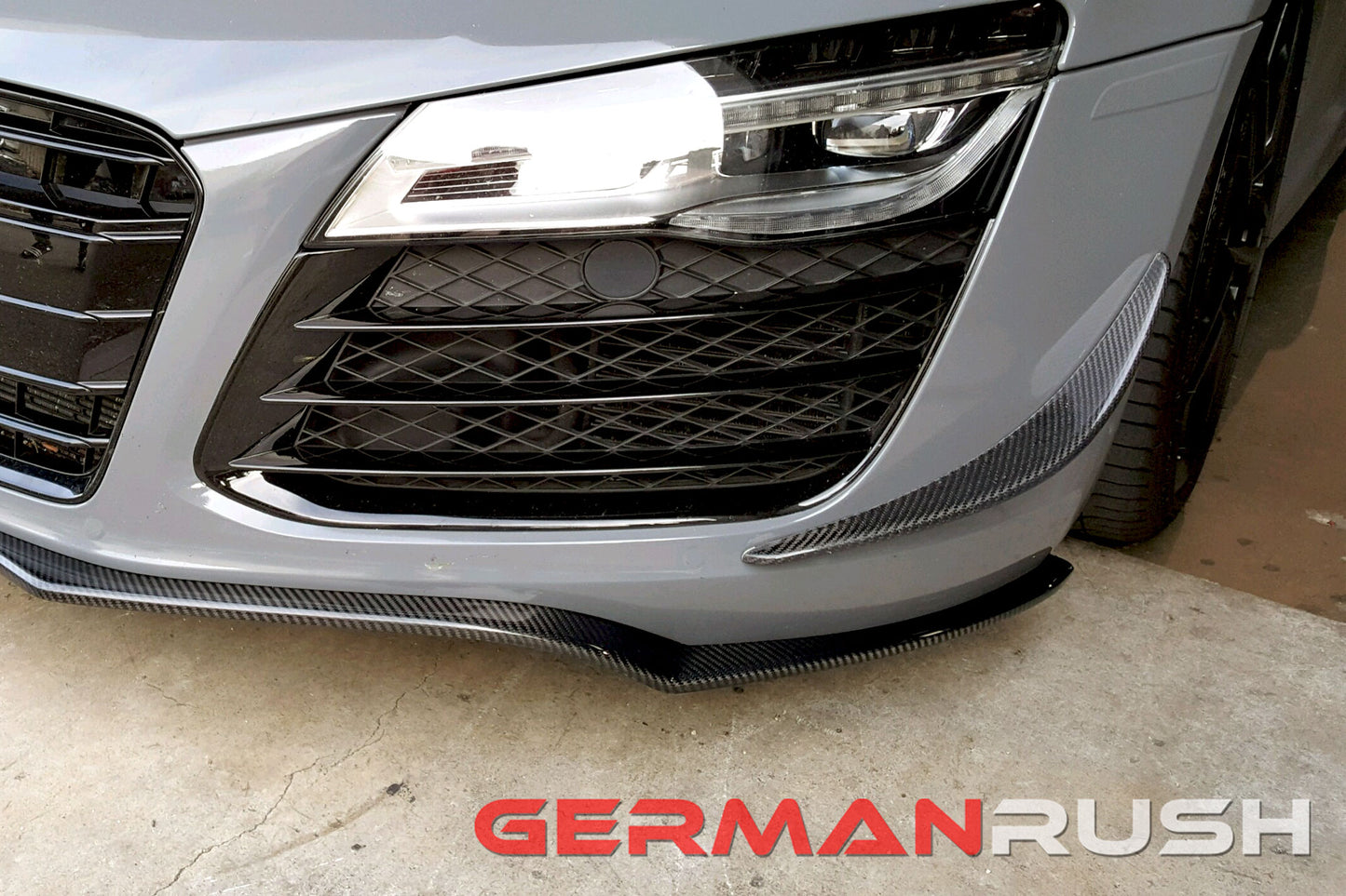Winglets in Carbon Fiber for Audi R8 2007-2015