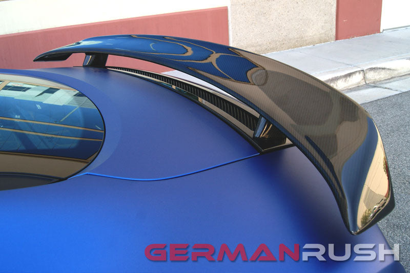 Wing GT Style for Audi R8 2007-2015 in Carbon Fiber or Fiberglass