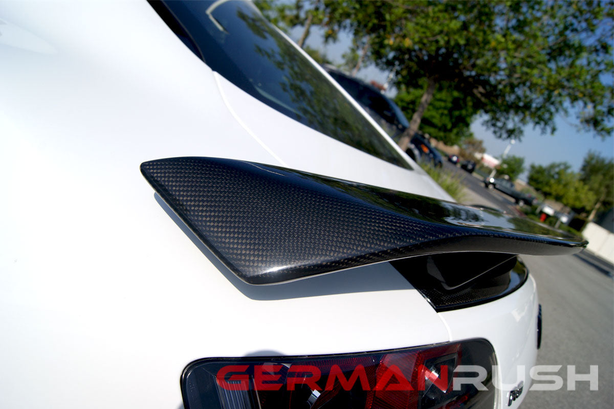 Wing GT Style for Audi R8 2007-2015 in Carbon Fiber or Fiberglass
