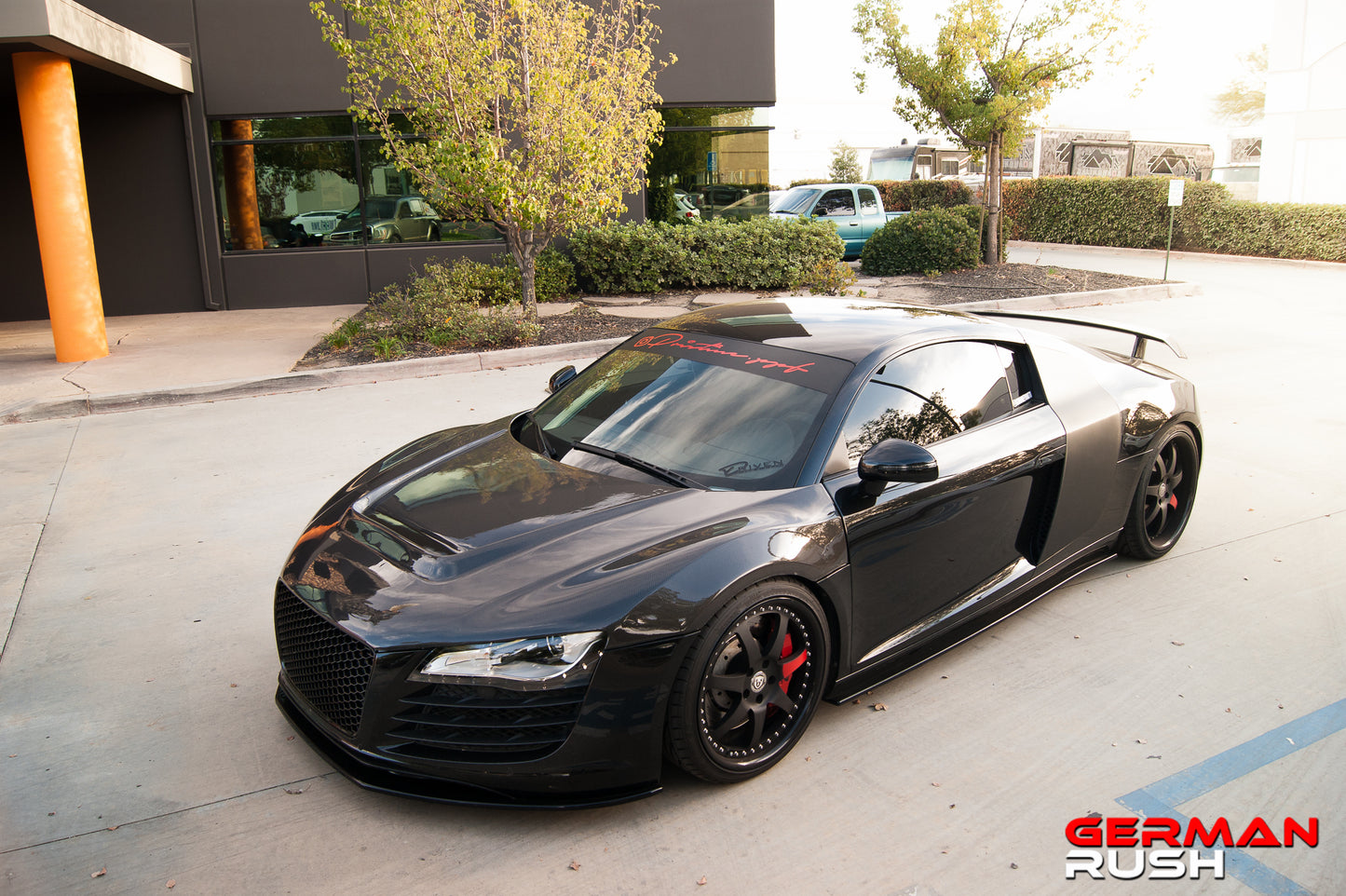 2ndgen Style HI Spoiler for Audi R8 2007-2015 in Carbon Fiber or Fiberglass for the coupe and spyder