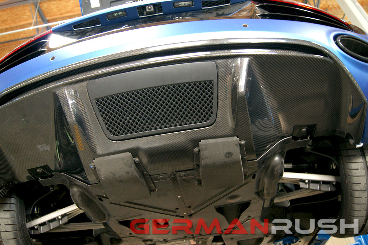 Rear Diffuser V10 Style for Audi R8 2009-2012 in Carbon Fiber or Fiberglass