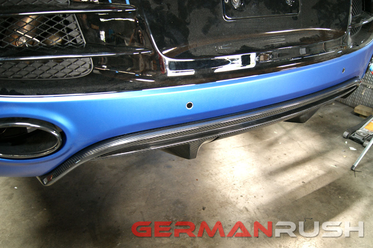 Rear Diffuser V10 Style for Audi R8 2009-2012 in Carbon Fiber or Fiberglass