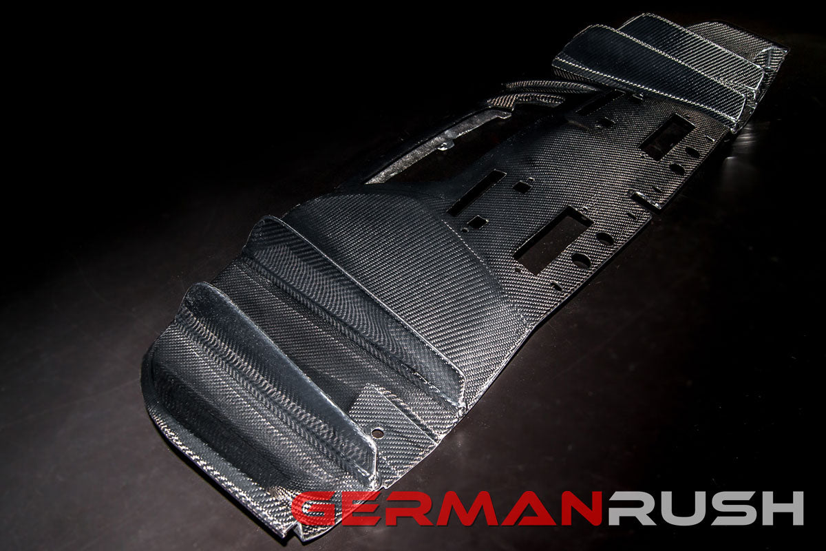 Rear Diffuser V10 Style for Audi R8 Face Lift 2013-2015 in Carbon Fiber or Fiberglass