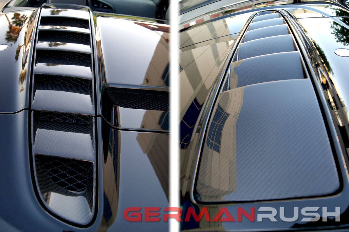 Rear Vents Spyder in Carbon Fiber for Audi R8 2009-2015
