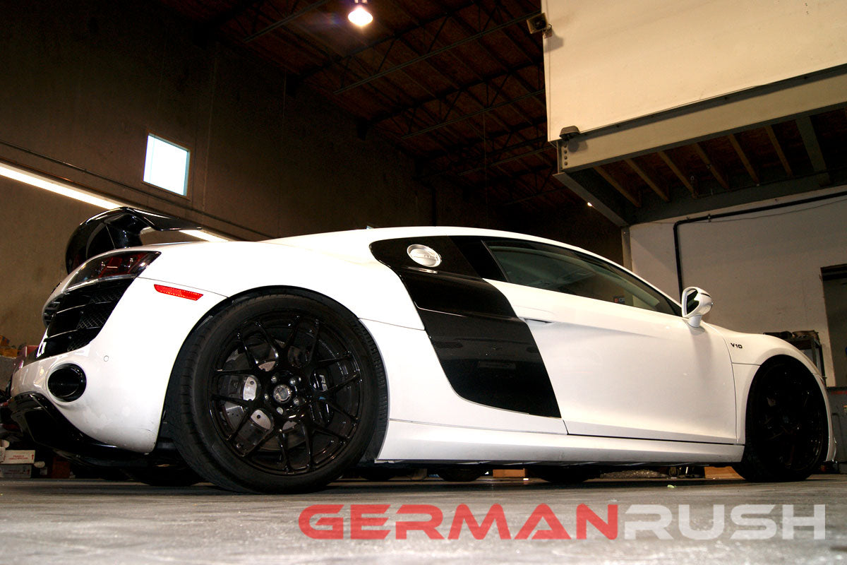 Side Blades V10 Style for Audi R8 2007-2015