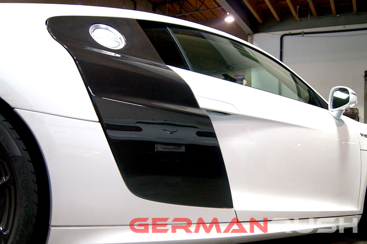 Side Blades V10 Style for Audi R8 2007-2015