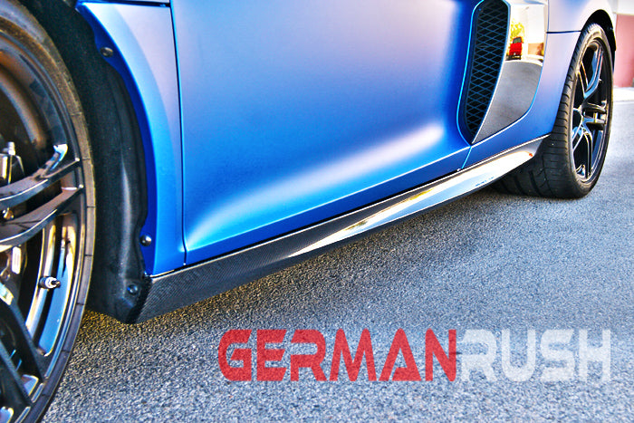 Side Skirts V10 Style for Audi R8 2007-2015