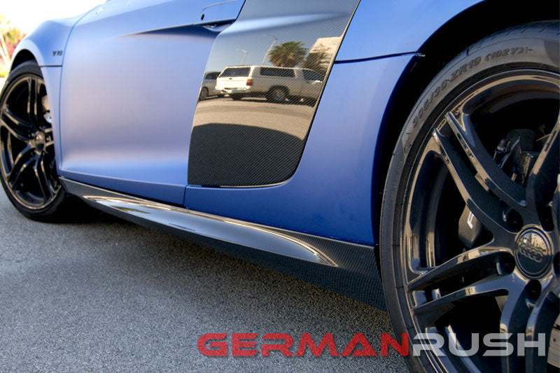 Side Skirts V10 Style for Audi R8 2007-2015