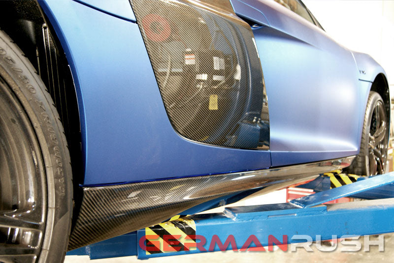 Side Skirts V10 Style for Audi R8 2007-2015