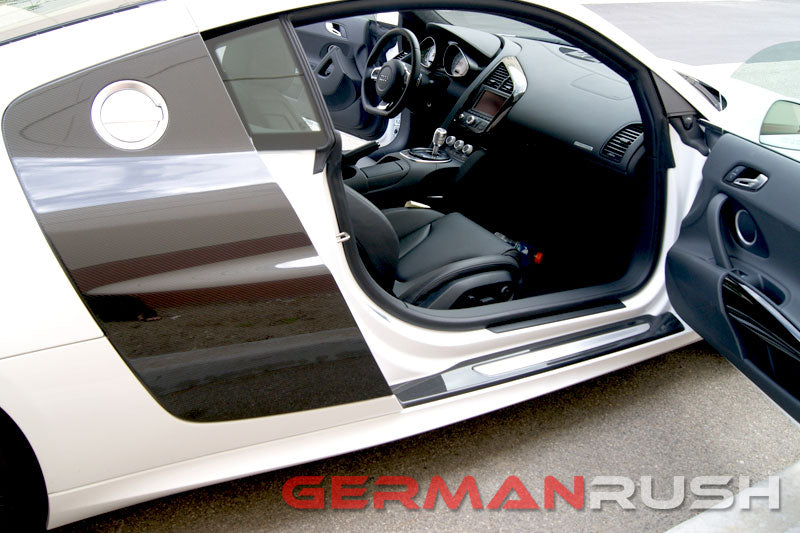 Side Skirts V10 Style for Audi R8 2007-2015