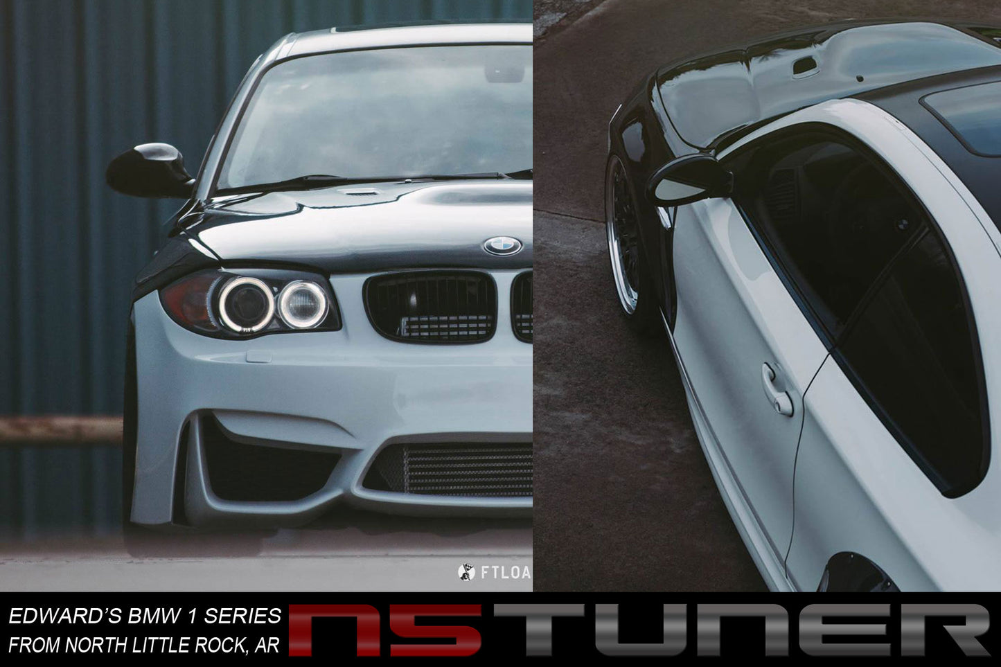 Front Fenders Wide style for the 1 Series E82 E88 135i 128i in Carbon Fiber and Fiberglass