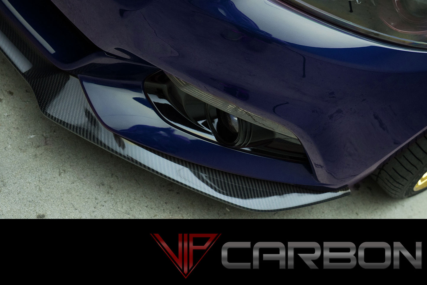 Carbon Fiber GT Concept Front Air Dam Ford Mustang 2015-2018 by VIP