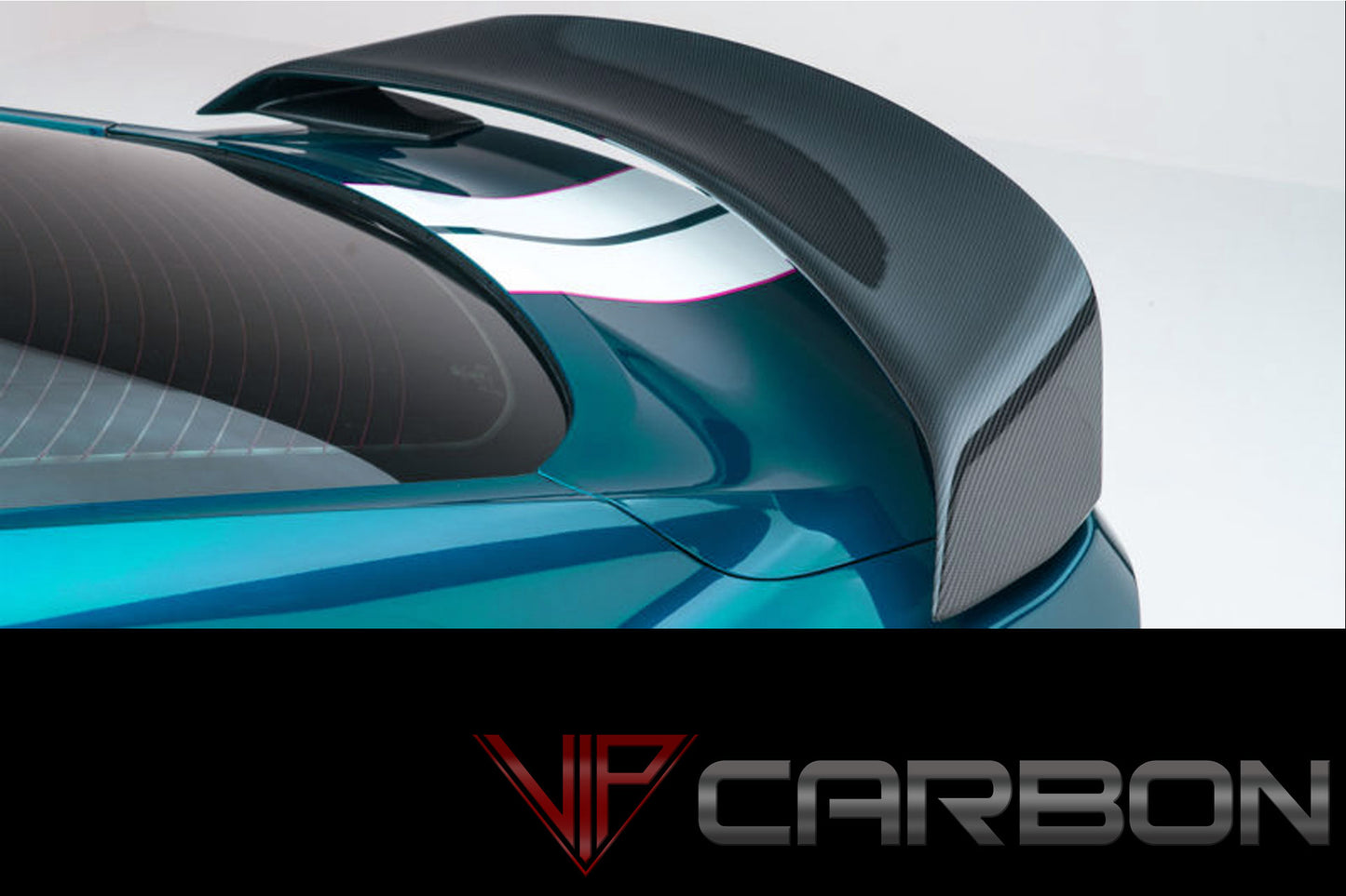 Carbon Fiber GT350 "R" Rear Wing OEM Style Ford Mustang GT350 2015-2016 by California Super Coupes