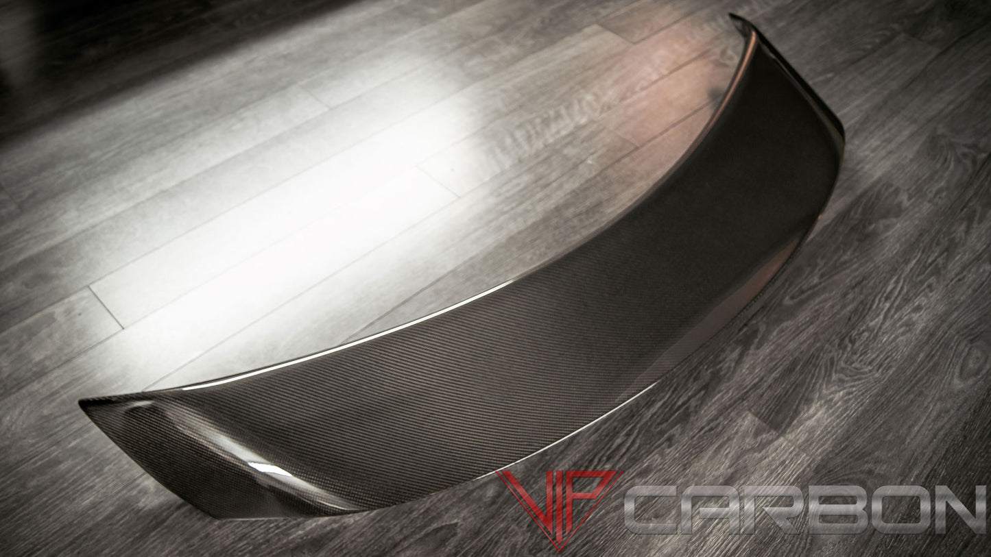 Carbon Fiber GT350 "R" Rear Wing OEM Style Ford Mustang GT350 2015-2016 by California Super Coupes