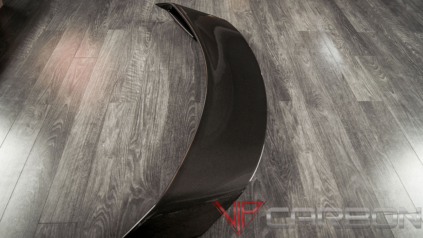 Carbon Fiber GT350 "R" Rear Wing OEM Style Ford Mustang GT350 2015-2016 by California Super Coupes