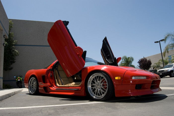 Acura NSX 1990-2005 2DR Vertical Lambo Door Conversion Kit by Vertical Doors Inc., VDCANSX9005, Acura NSX lambo doors, Acura NSX vertical doors, Acura NSX door conversion, Acura NSX scissor doors, Acura NSX butterfly doors, Acura NSX wing doors, lambo doors, vertical doors, door conversion, scissor doors, butterfly doors, wing doors,