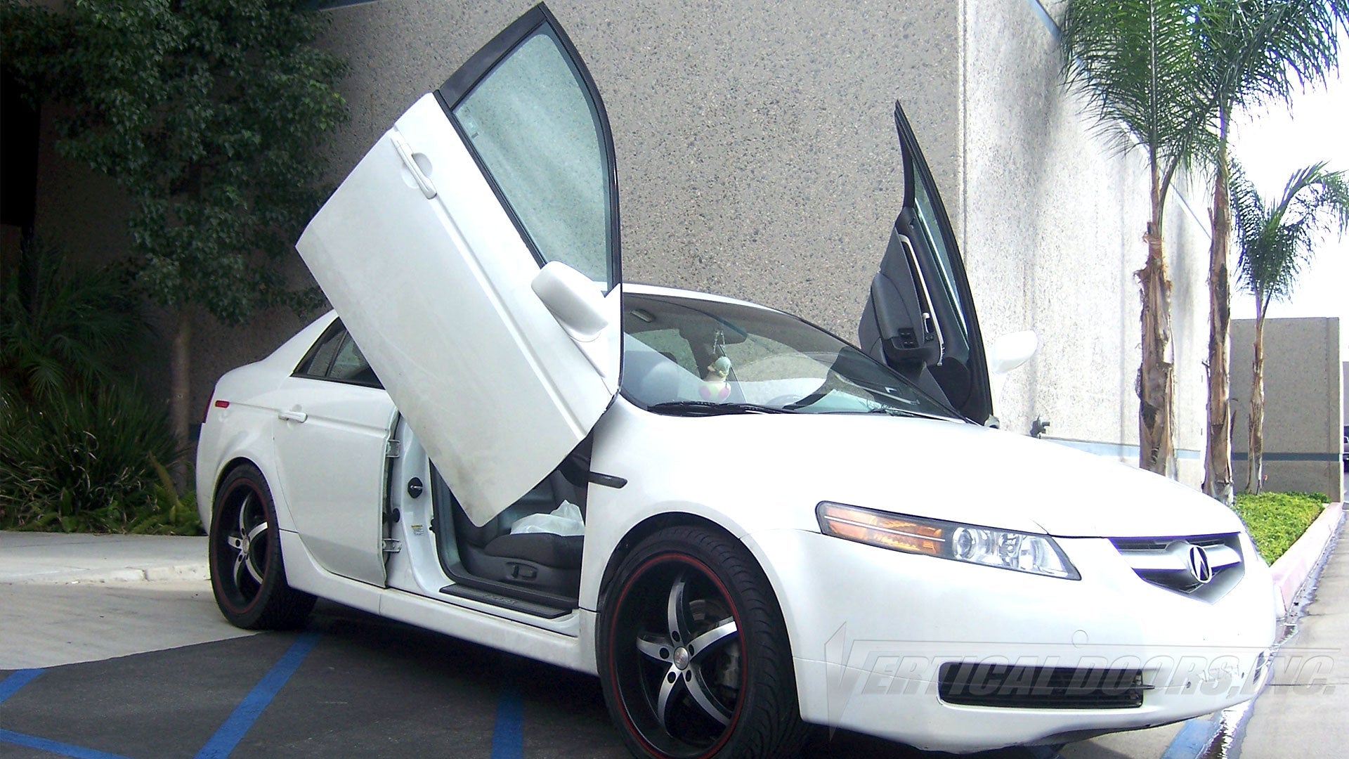 Acura TL 2004-2008 4DR Vertical Lambo Door Conversion Kit by Vertical Doors Inc.,  VDCATL0408, Acura TL lambo doors, Acura TL vertical doors, Acura TL door conversion, Acura TL scissor doors, Acura TL butterfly doors, Acura TL wing doors, lambo doors, vertical doors, door conversion, scissor doors, butterfly doors, wing doors,