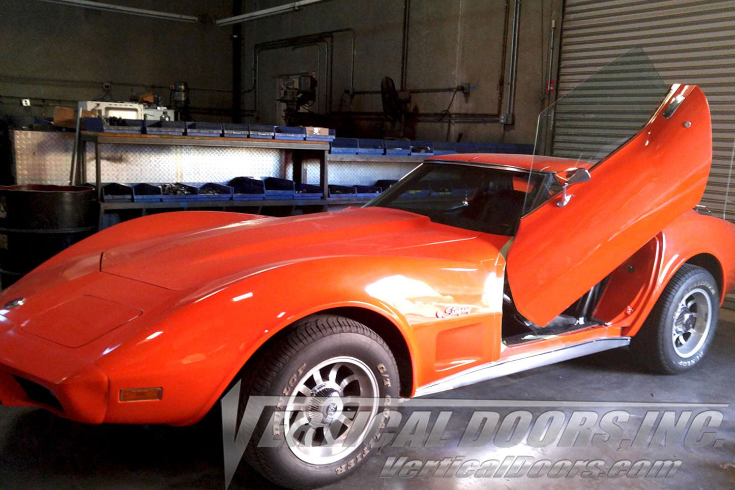 Chevrolet Corvette C-3 1968-1982 Vertical Lambo Doors Conversion Kit